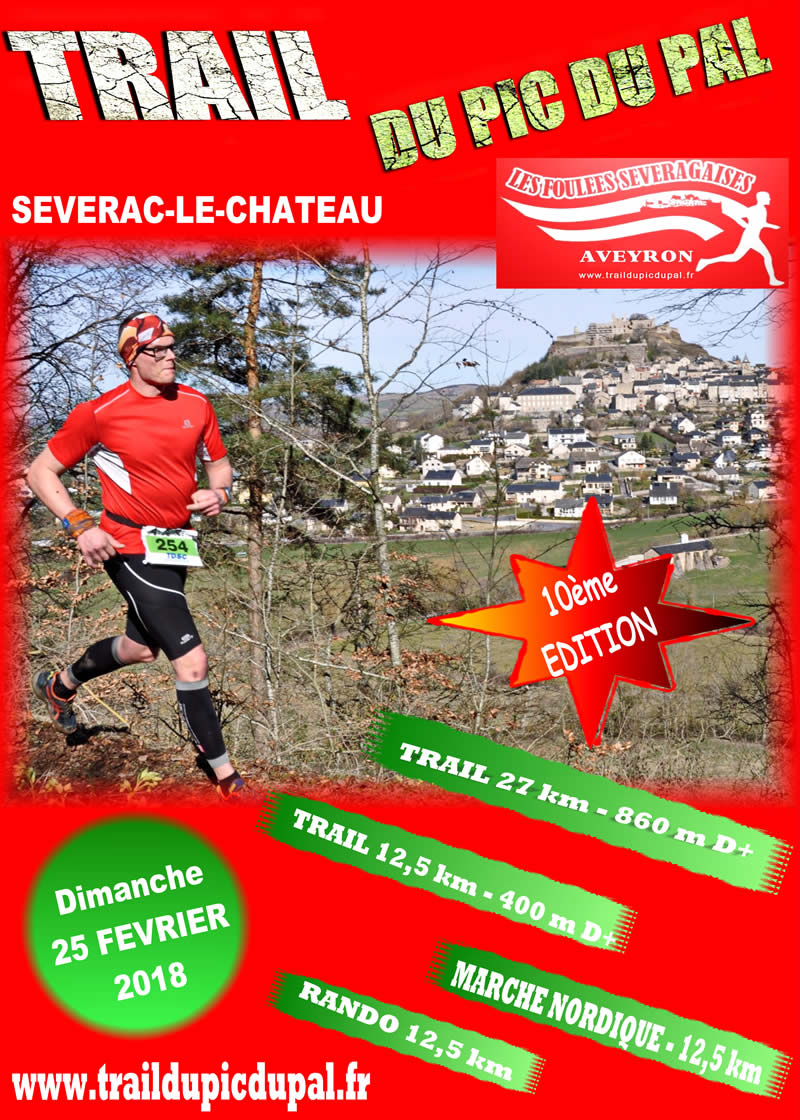 affiche Trail du PIC DU PAL